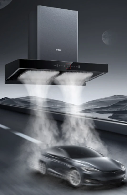 Big Suction Power Stovetop Exhaust Hood Big Suction Power Stovetop Exhaust Hood